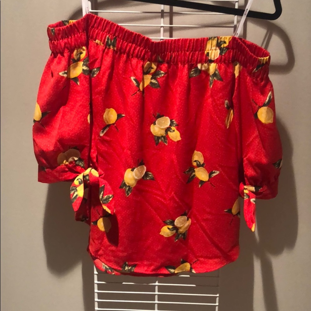 Off-the-Shoulder Blouse